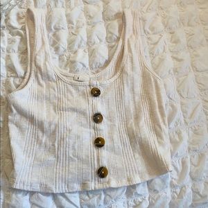 Garage large white tank top!